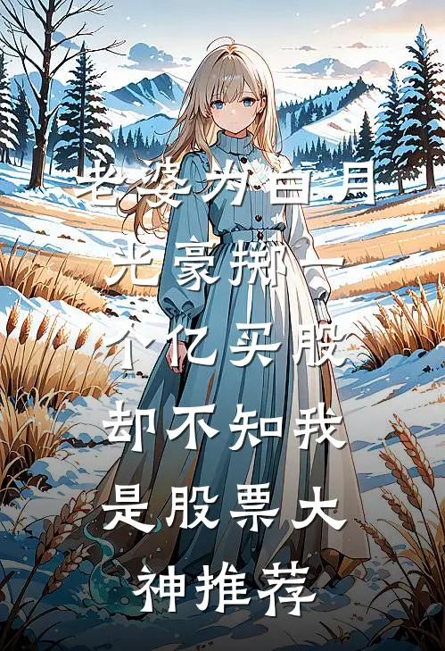 老婆为白月光豪掷一个亿买股，却不知我是股票大神推荐