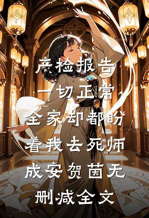 产检报告一切正常，全家却都盼着我去死师成安贺茵无删减全文