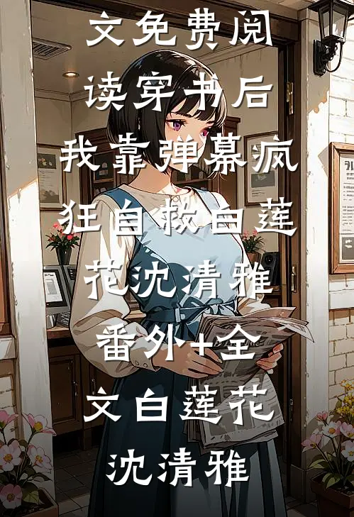 穿书后,我靠弹幕疯狂自救白莲花沈清雅:(番外)+(全文)