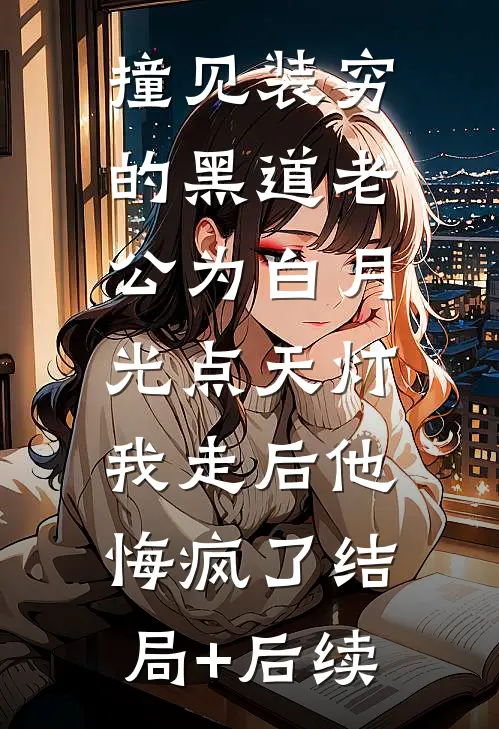 撞见装穷的黑道老公为白月光点天灯，我走后他悔疯了结局+后续