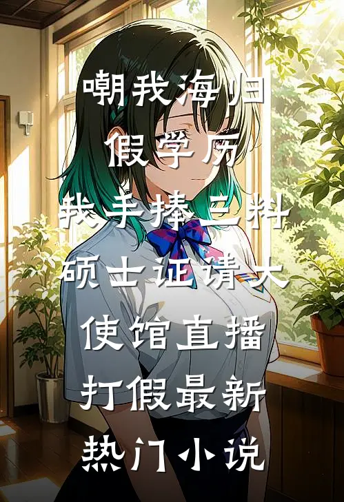 嘲我海归假学历，我手捧三料硕士证请大使馆直播打假最新热门小说