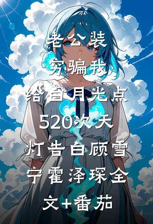 老公装穷骗我，给白月光点520次天灯告白顾雪宁霍泽琛全文+番茄