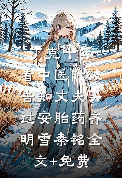 丁克十年，看中医时被告知丈夫买过安胎药齐明雪秦铭全文+免费
