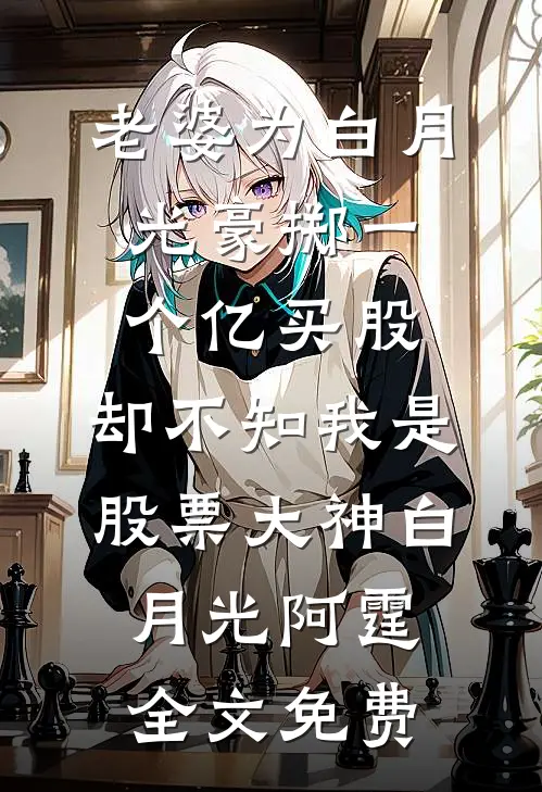 老婆为白月光豪掷一个亿买股，却不知我是股票大神白月光阿霆全文免费