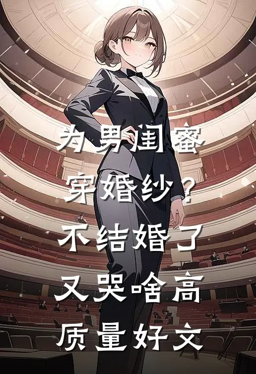 为男闺蜜穿婚纱？不结婚了又哭啥高质量好文