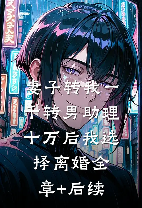 妻子转我一千转男助理十万后我选择离婚全章+后续