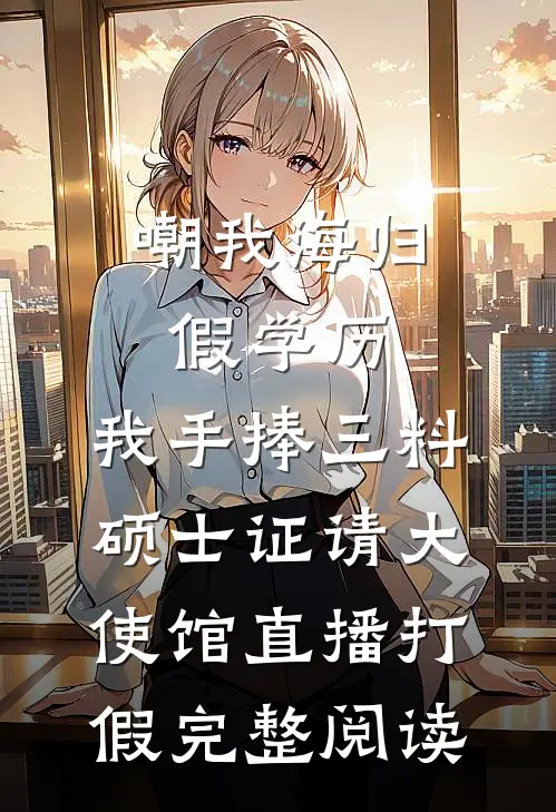 嘲我海归假学历，我手捧三料硕士证请大使馆直播打假完整阅读