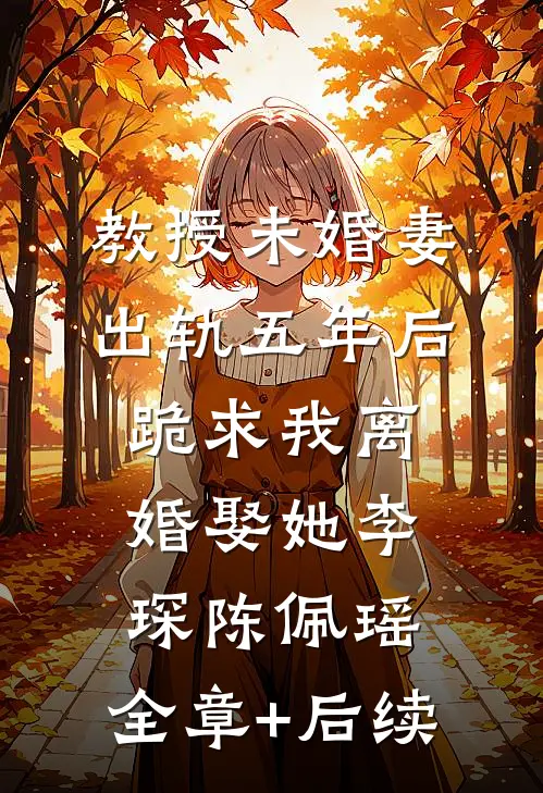 教授未婚妻出轨五年后，跪求我离婚娶她李琛陈佩瑶:全章+后续