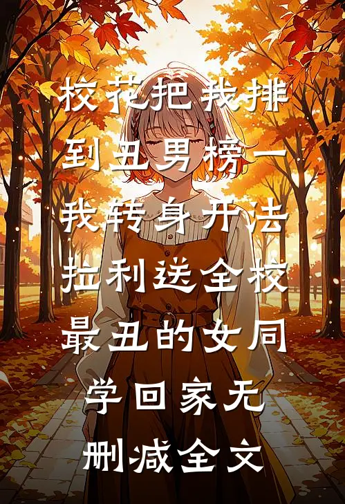 校花把我排到丑男榜一，我转身开法拉利送全校最丑的女同学回家无删减全文
