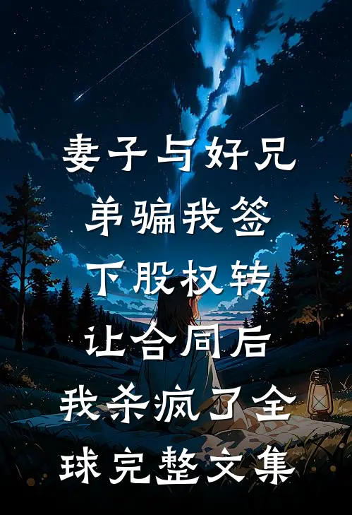 妻子与好兄弟骗我签下股权转让合同后，我杀疯了全球完整文集
