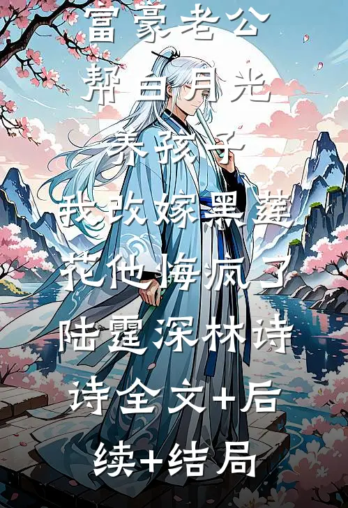 富豪老公帮白月光养孩子，我改嫁黑莲花他悔疯了陆霆深林诗诗全文+后续+结局