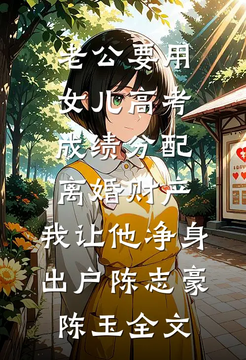 老公要用女儿高考成绩分配离婚财产，我让他净身出户陈志豪陈玉全文