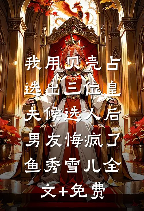 我用贝壳占选出三位皇夫候选人后，男友悔疯了鱼秀雪儿全文+免费