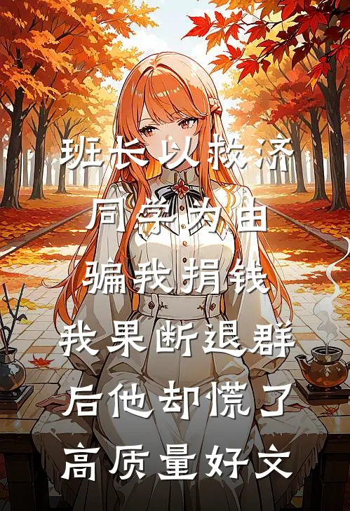 班长以救济同学为由骗我捐钱，我果断退群后他却慌了高质量好文