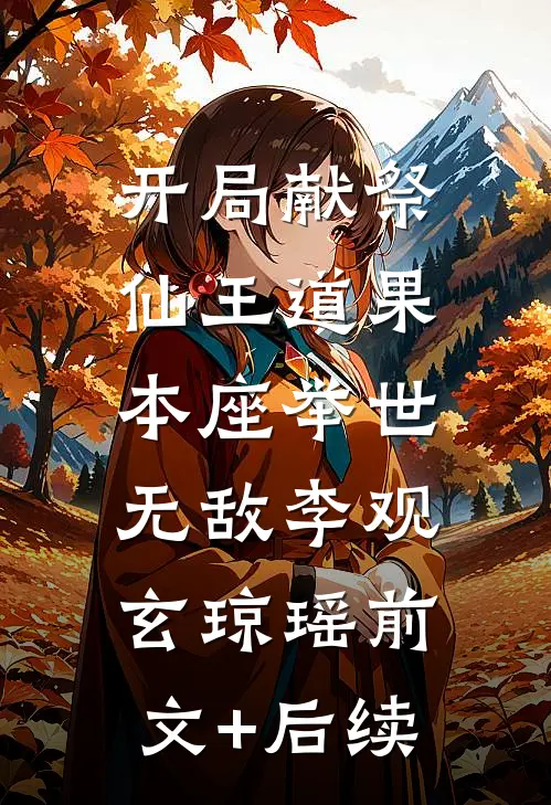 开局献祭仙王道果，本座举世无敌李观玄琼瑶前文+后续