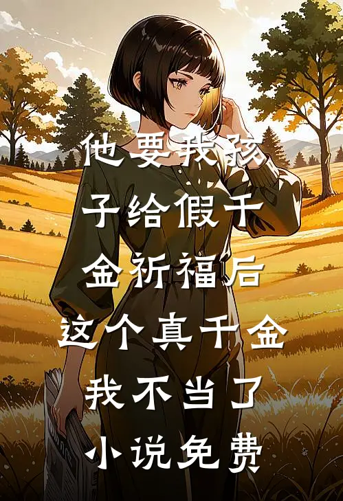 他要我孩子给假千金祈福后，这个真千金我不当了小说免费