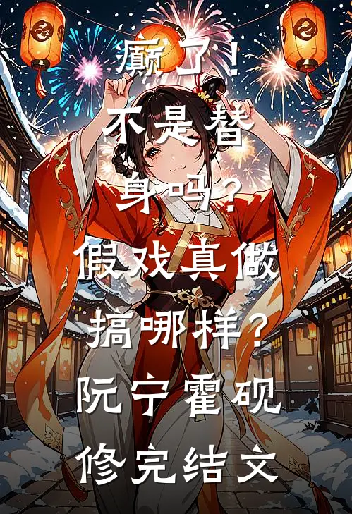癫了！不是替身吗？假戏真做搞哪样？阮宁霍砚修完结文