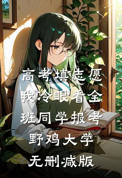 高考填志愿，我冷眼看全班同学报考野鸡大学无删减版