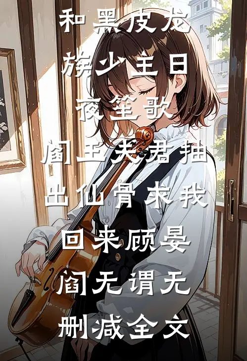 和黑皮龙族少主日夜笙歌，阎王夫君抽出仙骨求我回来顾晏阎无谓无删减全文