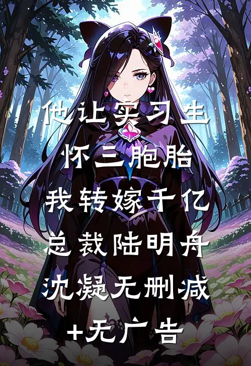 他让实习生怀三胞胎，我转嫁千亿总裁陆明舟沈凝无删减+无广告
