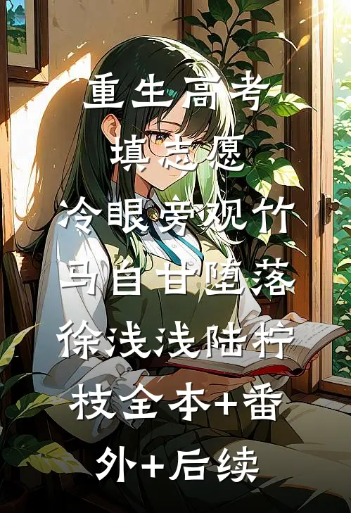 重生高考填志愿，冷眼旁观竹马自甘堕落徐浅浅陆柠枝全本+番外+后续