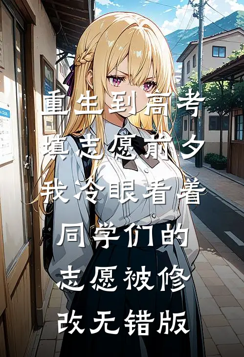 重生到高考填志愿前夕，我冷眼看着同学们的志愿被修改无错版