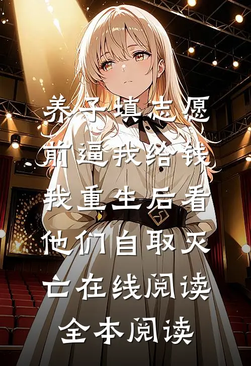 养子填志愿前逼我给钱，我重生后看他们自取灭亡在线阅读全本阅读