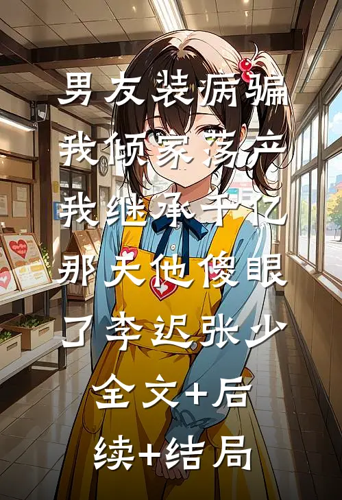 男友装病骗我倾家荡产，我继承千亿那天他傻眼了李迟张少全文+后续+结局