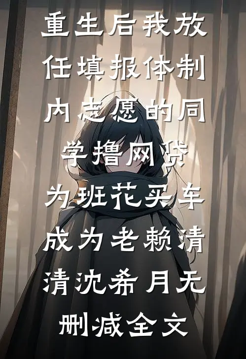 重生后我放任填报体制内志愿的同学撸网贷，为班花买车成为老赖清清沈希月无删减全文