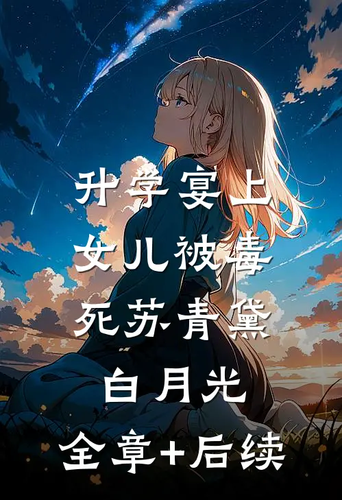 升学宴上，女儿被毒死苏青黛白月光:全章+后续