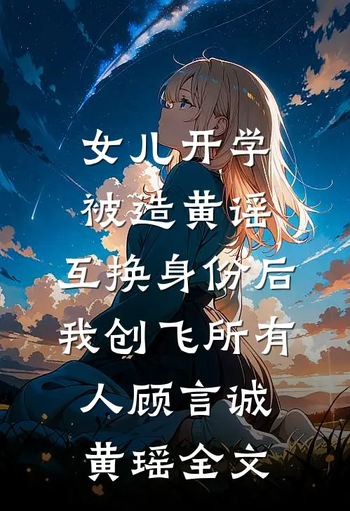 女儿开学被造黄谣，互换身份后我创飞所有人顾言诚黄瑶全文