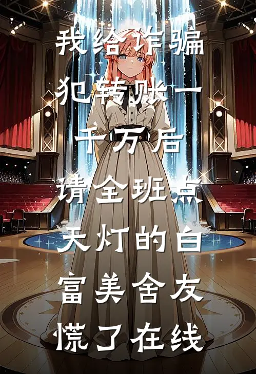 我给诈骗犯转账一千万后，请全班点天灯的白富美舍友慌了在线