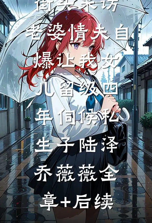 街头采访，老婆情夫自爆让我女儿留级四年伺候私生子陆泽乔薇薇全章+后续