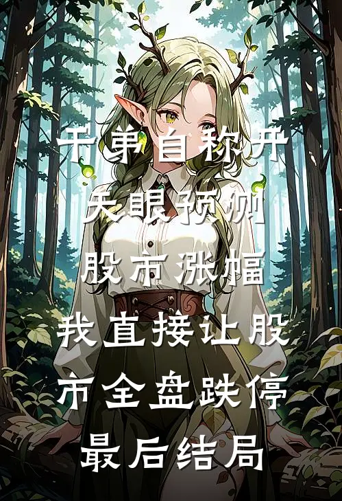 干弟自称开天眼预测股市涨幅，我直接让股市全盘跌停最后结局