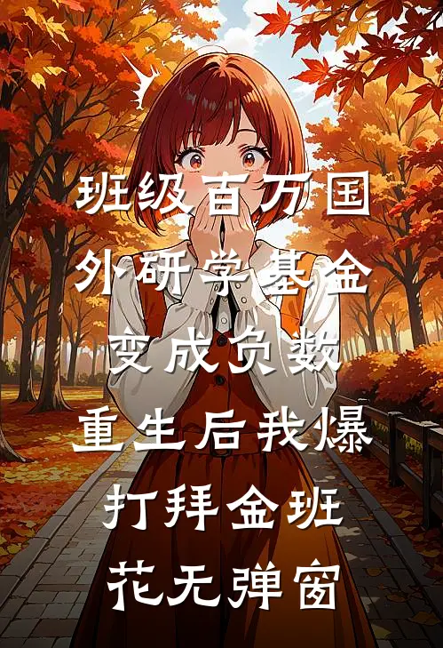 班级百万国外研学基金变成负数，重生后我爆打拜金班花无弹窗