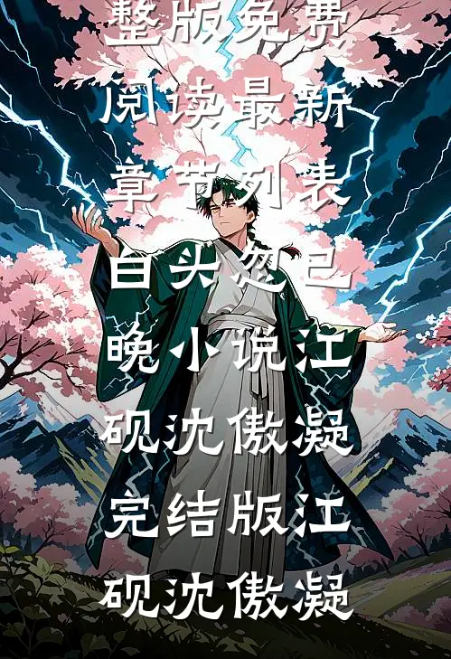 白头忽已晚小说江砚沈傲凝完结版