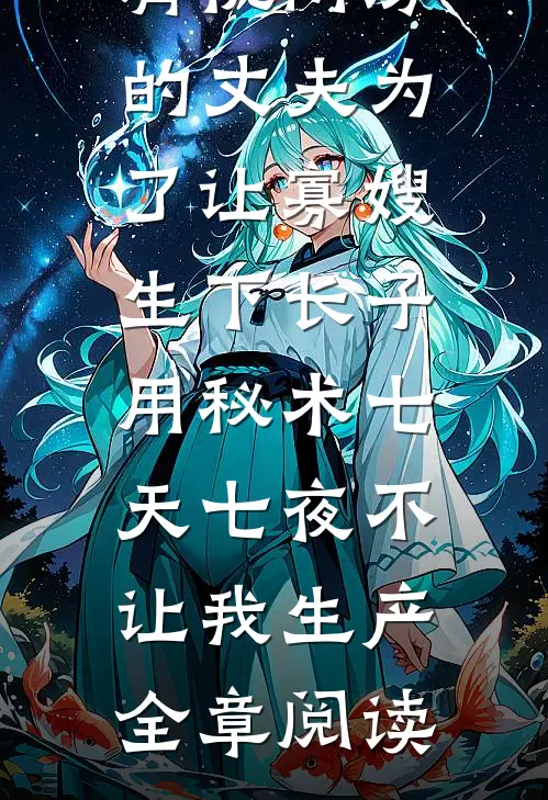 肩祧两房的丈夫为了让寡嫂生下长子，用秘术七天七夜不让我生产全章阅读