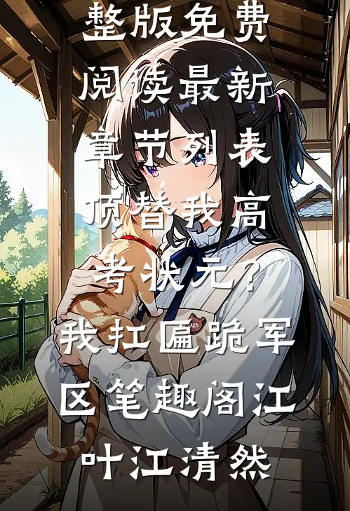 顶替我高考状元?我扛匾跪军区笔趣阁