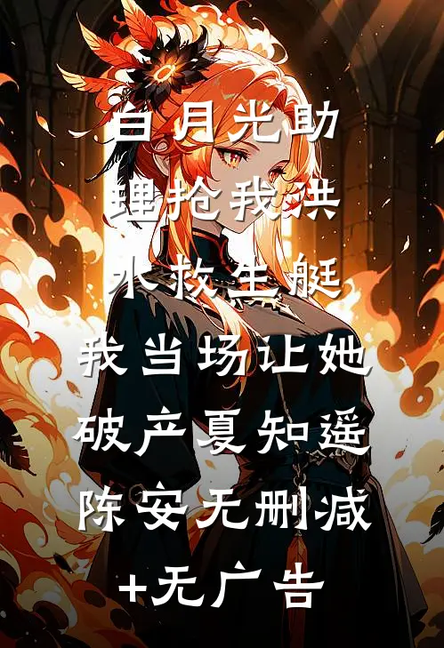 白月光助理抢我洪水救生艇，我当场让她破产夏知遥陈安无删减+无广告