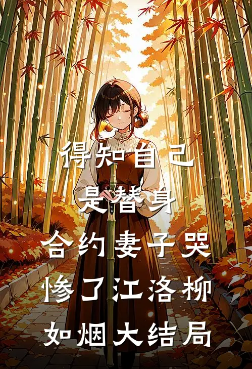 得知自己是替身，合约妻子哭惨了江洛柳如烟大结局