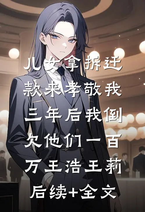 儿女拿拆迁款来孝敬我，三年后我倒欠他们一百万王浩王莉后续+全文