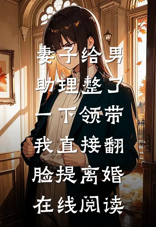 妻子给男助理整了一下领带，我直接翻脸提离婚在线阅读