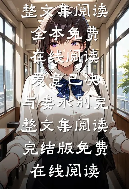 爱意已决,与妻永别完整文集阅读