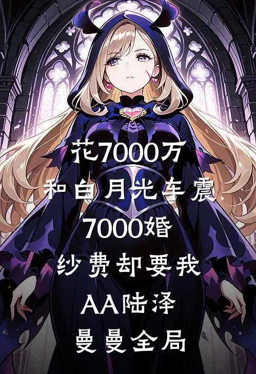 花7000万和白月光车震，7000婚纱费却要我AA陆泽曼曼全局