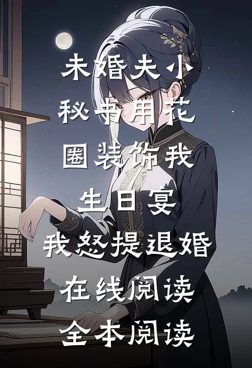 未婚夫小秘书用花圈装饰我生日宴，我怒提退婚在线阅读全本阅读