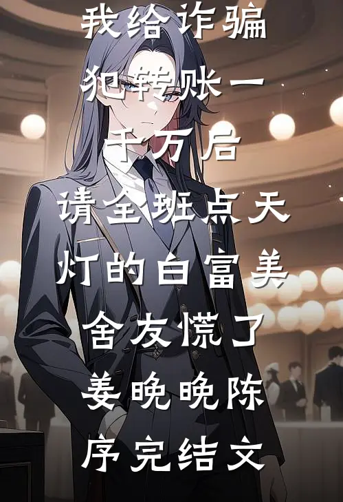 我给诈骗犯转账一千万后，请全班点天灯的白富美舍友慌了姜晚晚陈序完结文