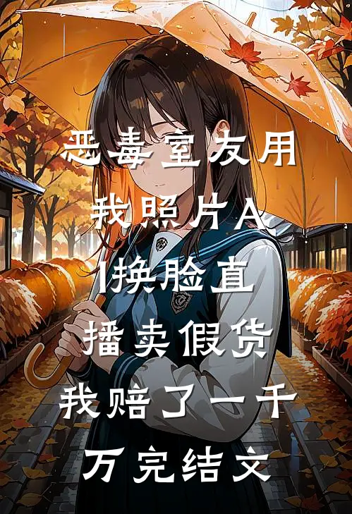 恶毒室友用我照片AI换脸直播卖假货，我赔了一千万完结文