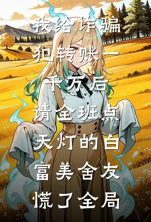 我给诈骗犯转账一千万后，请全班点天灯的白富美舍友慌了全局