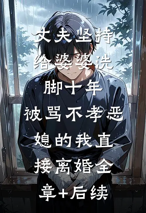 丈夫坚持给婆婆洗脚十年，被骂不孝恶媳的我直接离婚全章+后续