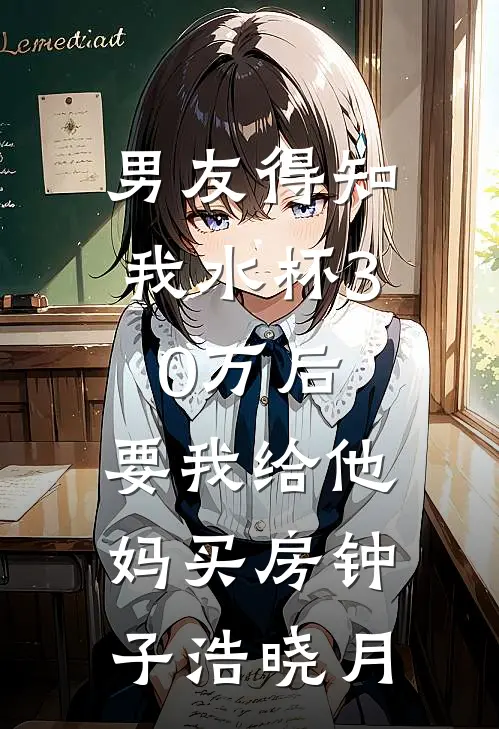 男友得知我水杯30万后，要我给他妈买房钟子浩晓月